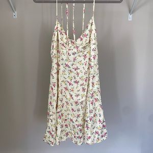 zara summer slip mini dress